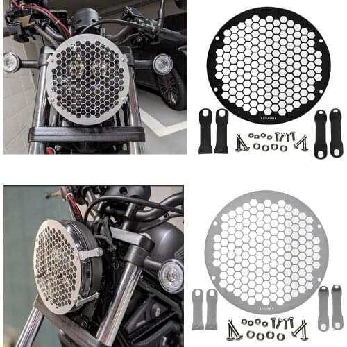 For Honda CMX500 300 CM500 rebel 500 Motorcycle CNC Headlight Head Light Guard Protector Cover Protection Grill