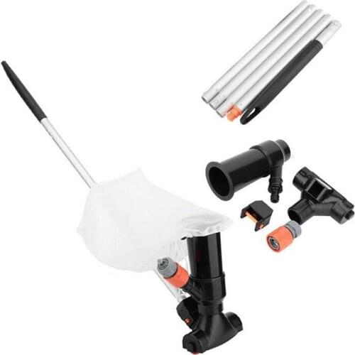 Portable Pool Cleaning Set Skimmer Net Fine Mesh Net Pond Kit Accessories