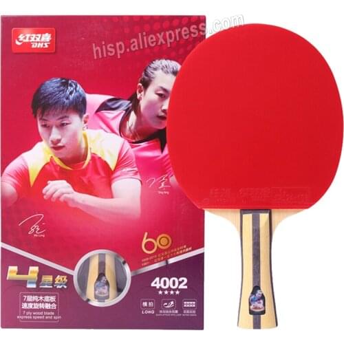 Original DHS T3002 T3006 T4002 T4006 table tennis racket new type finished rackets racquet sports ping pong paddles