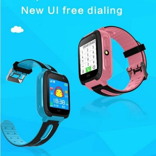 S4 Smart Watch Waterproof Smart Childrens Watch Security Monitor Locating SIM Card Dial SOS Camera IOS Android Phone Locator