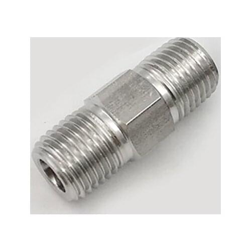 Pipe connectors fittings metal hose connector male hex thread adapters stainless steel joint for pressure reducing valve