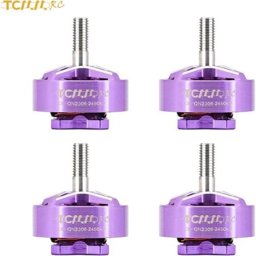 TCMMRC CCW / CW QN2306 2450KV 2 / 4pcs Brushless Motor for FPV Racing Drone RC Toy Motor Brushless