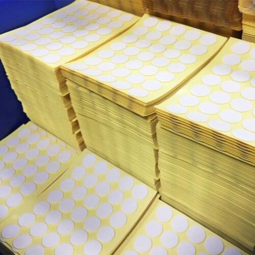 100Pcs Clear Invisible Balloon Glue Points Double Sided Adhesive Dots Stickers E7CB