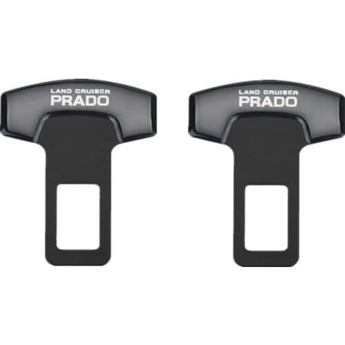For Toyota prado land cruiser accessories car styling Safety Belt Buckles Car Seat Safty Belt Alarm Canceler Stopper 2PCS