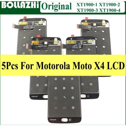 Lot 5 Piece Original LCD Display Touch Screen Digitizer For Motorola Moto X4 XT1900 XT1900-1 Display XT1900-4 XT1900-7 Digitizer