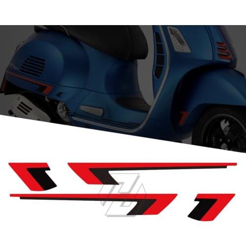 Motorcycle Decal Graphic Kit Case for Vespa GTS 300 Super Sport 2019 2020 HPE Stickers