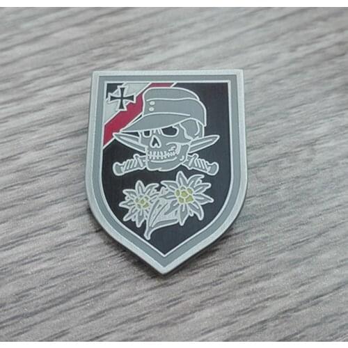 Edelweiss High Altitude Combat Mountain Soldier Badge Brooch Glory Patriotic Decoration