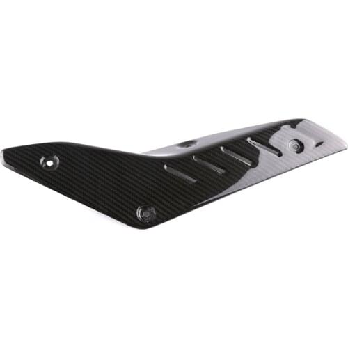 Carbon Fiber Exhaust Muffler Pipe Heat Shield Guard Cover For Yamaha MT10 MT 10 MT-10 2016 2017 2018