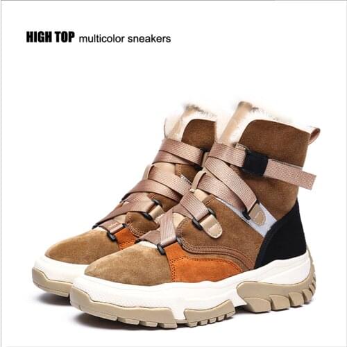 HYKD Women's Wedge Ankle Boots