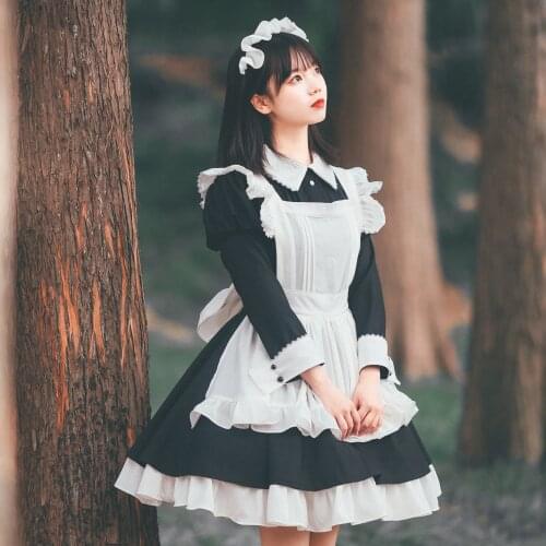 Maid Suit Short Sleeve Long Short Tailored Original Base Lovely Maid Suit Custom-Made 2021 New