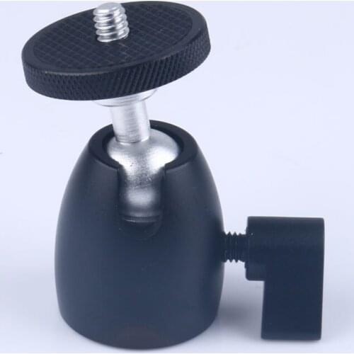 Mini Ball Head 1/4" Mount for Camera Tripod ballhead for Nikon Canon DSLR Camera Dsr Mount Stand for camera tripod