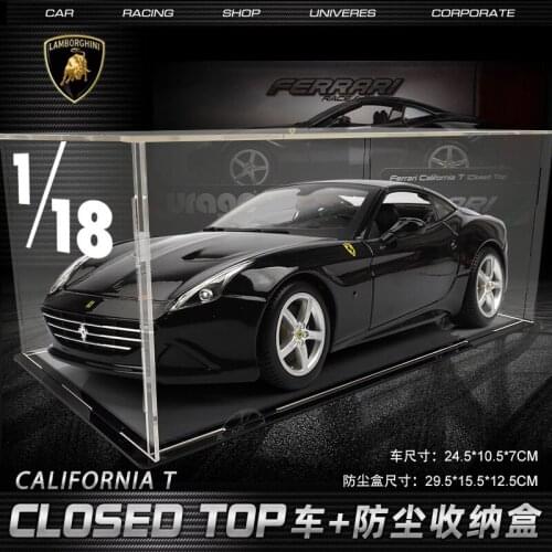 Bburago 1:18 Ferrari California T Simulation Alloy Model Of Automobile Door Can Be Opened Free Shipping Adult Gift