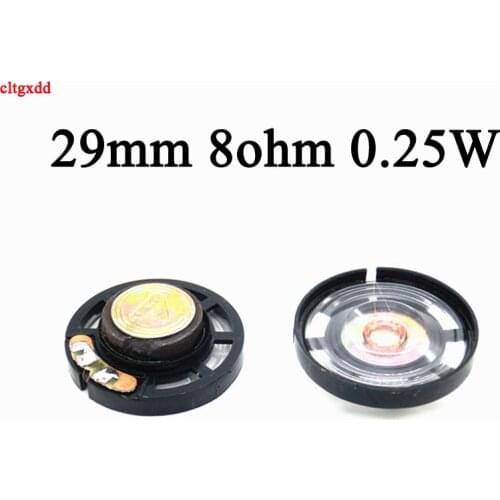 5pcs/lot New Ultra-thin Mini speaker 8 ohms 0.25 watt 0.25W 8R speaker Diameter 29MM 2.9CM thickness 9MM