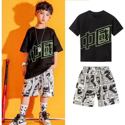 New Hip Hop Jazz Dance Costumes Hip-Hop Rave Sweatshirt Dancing Wear Stage Competitions Costumes Street Dance Outfits SL2888