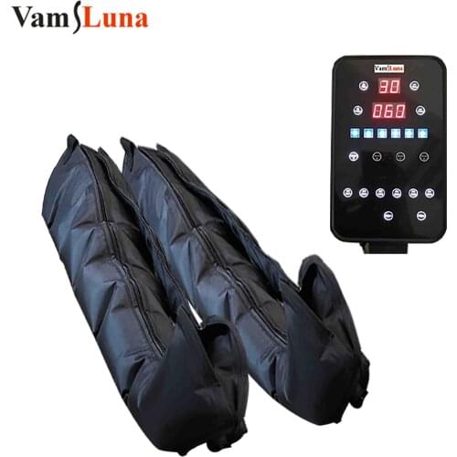 New Air Compression leg Massager With 6 Chamber Circulation Pump Wrap For Foot Massage Therapy