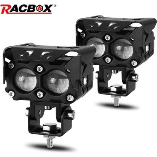 Work Light Led Headlight Spotlights White High Beam Yellow Low Beam Fog Lights For ATV Car Motorcycle Truck Offroad Fog Lamps