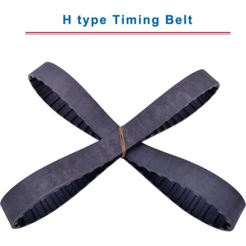 H type timing belt model-600H/605H/610H/615H/620H/625H/630H/640H trapezoid teeth belt teeth pitch 12.7 mm width 25/30 mm