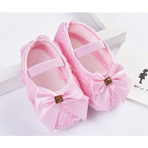 Baby Toddlers Spring Summer and Autumn Baby Girls Can't Drop Shoes 0-1 Year Old Girl Shoes Princess Shoes