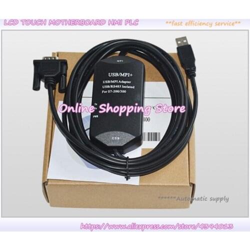 USB-MPI+0CB20 Programming Cable 6ES7 972-0CB20-0XA0 For S7-300 S7-400 PLC With Led Light