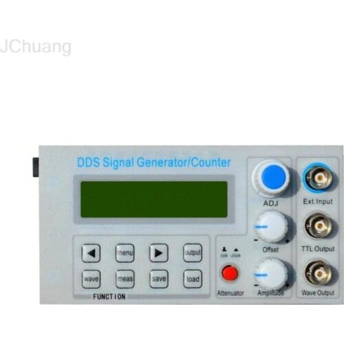 Embedded Panel DDS Function Signal Generator/Teaching Instrument Signal FellTech SGP1002S Frequency Counter with Adapter EU