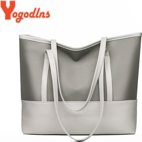 Yogodlns Casual Oxford Tote Bag Women Large Capacity Shoulder Bag Waterproof Handle Bag Lady Shopping Totes Nylon Daily Pouch