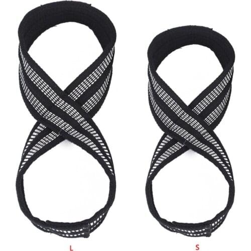 1pair Weight Lifting Straps Dead Lift Wrist Strap for Pull-ups Horizontal Bar Powerlifting Gym Fitness Bodybuilding straps2
