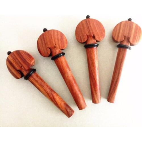 100pcs new high quality rosewood violin tuning pegs 4/4 full size accessories