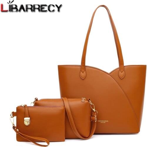 2021 New High-quality Leather Ladies Solid Color Designer Handbags Women Shoulder Bag Simple Travel Bags Bolsa Feminina Sac