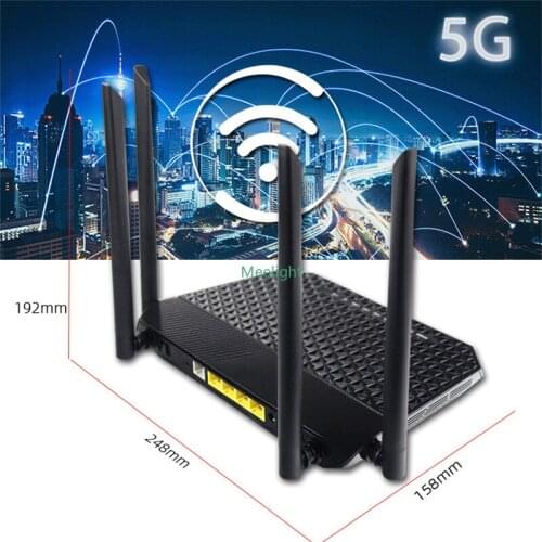 5pcs Gigabit XPON ONU 4GE+ WIFI+1POTS+1USB fiber optic onu xpon 2.4G/5G dual-band ONT