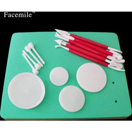 Facemile Hot Sale Fondant Cake Foam Pad Sponge Gum Paste Decorating Sugarcraft Flower Modelling Tool ZH063