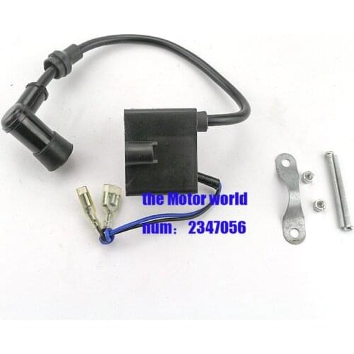 Ignition Coil scooter Replacement Motor Motorcycle Scooter Racing Bicycle Spark Plug for Motorized 49cc 66cc 80cc Engine