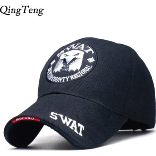 SWAT Army Cap Male Embroidered Eagle Black Baseball Caps Men Gorras Para Hombre Women Snapback Bone Masculino Tactical Cap