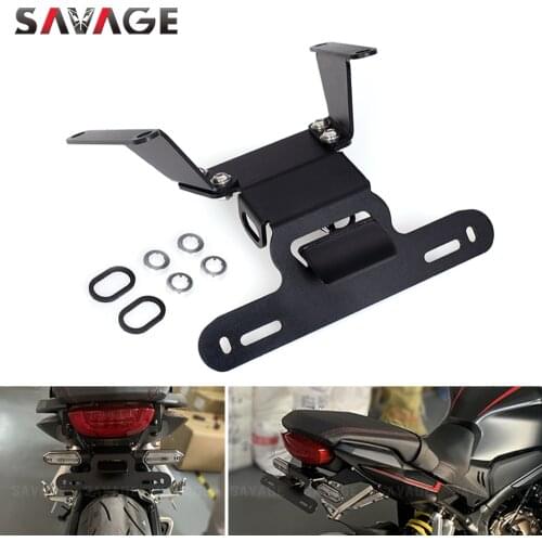 Tail Tidy License Plate Holder For HONDA CB650R CBR650R 2019 2020 Motorcycle CNC Fender Eliminator LED Light CB CBR 650R