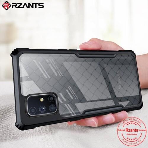 Rzants For Samsung Galaxy M51 Case Hard BV Beetle Shockproof Slim Crystal Clear Cover funda Casing