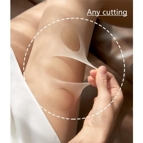 Sexy Designs Any Cuttings Pineapple High Quality Solid Colors Transparent Tights Womens antyhose Ladies Thin Stockings