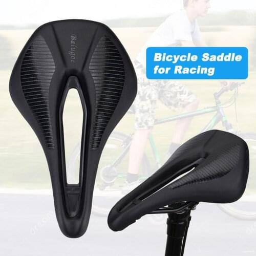 Bike Seat Shock Absorb Breathable Bike Supplies Surface Replacement Bicycle Saddle for Racing сиденье для велосипеда selim mtb