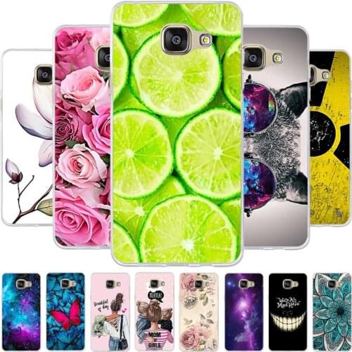 Silicone Case For Samsung Galaxy A5 2016 A510 F Case 5.2" Fashion Phone case For Fundas Samsung A 5 2016 510 Coque