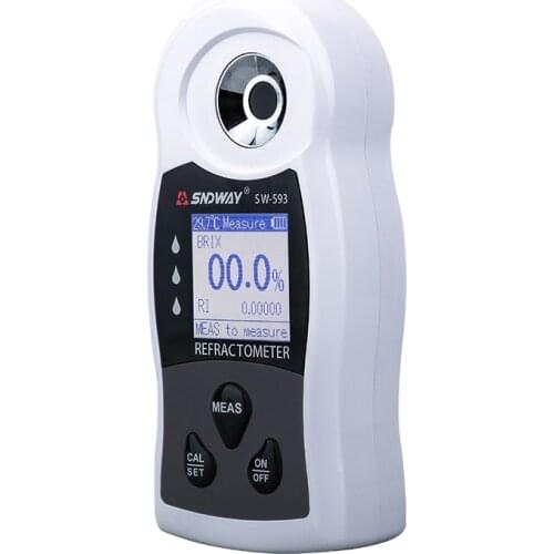 SNDWAY Digital Refractometer Sugar Brix Meter Saccharimeter Wine Beer Alcohol Drink Fruit Sugar Concentration Hydrometer