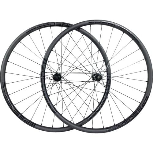 1320g SUPER LIGHT carbon wheelset 29er MTB XC 30mm asymmetric 22mm deep clincher tubeless straight pull 11s wheels 15X100 12X142