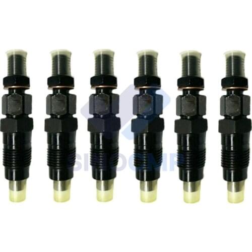 6PCS Fuel Injectors 23600-19075 for Toyota Land Cruiser HZJ105 1998-2007 6 Cylinder Engine Parts