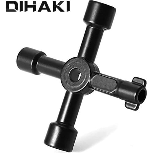 Triangle Wrench Plumber Keys Triangle Key Multifunction 4 Ways Universal For Gas Electric Meter Cabinets Bleed Radiators