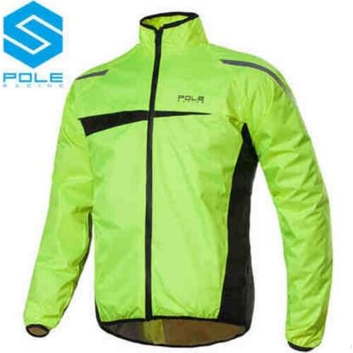 POLE Waterproof Motorcyclist Breathable Motorcycle Raincoat Motocross Rainproof electric Motorbike Adult Rainwear 210T Nylon PU