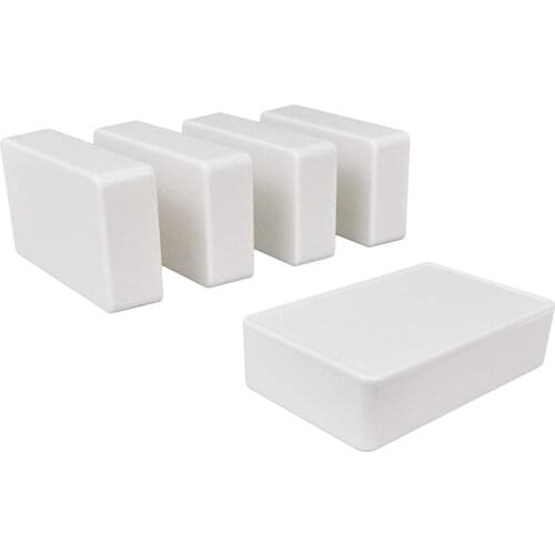 5Pcs Electronic Prototype ABS Plastic Junction Project Box Waterproof Enclosure 100 X 60 X 25Mm for Portable for Arduino DIY