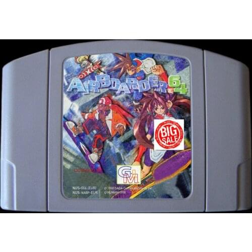 64 Bit Games ** Airboarder 64 ( English PAL Version!! )