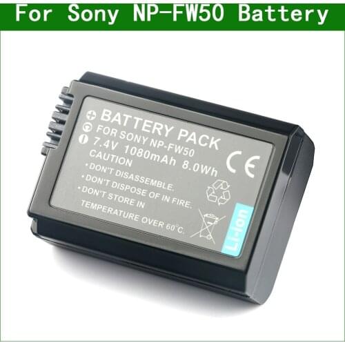 LANFULANG NP-FW50 NP FW50 NPFW50 Battery for Sony NEX-7 DSC-RX10M2 a7R A7S A7RII A7SII a7000