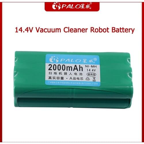 PALO New-Type Battery 14.4V Ni-MH Vacuum Cleaner Robot Rechargeable Battery Pack For liberoV-M600/M606 V-botT270/271 etc