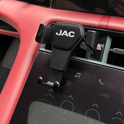 Car Mobile Phone Holder For JAC Refine J3 J2 S5 A5 J5 J6 J4 Vapour S2 Air Vent Stand Gravity GPS Bracket Automobiles Accessories