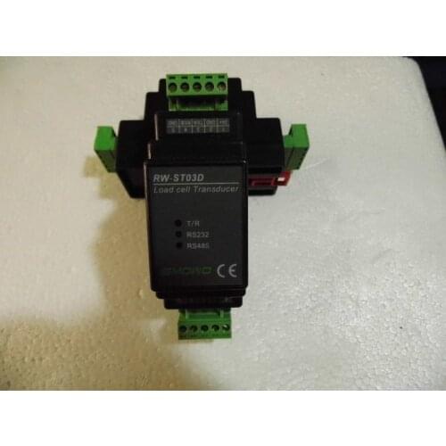 Free shipping RW-ST03D (GT01D) weighing sensor digital transmitter rail type 485 force MODBUS signal