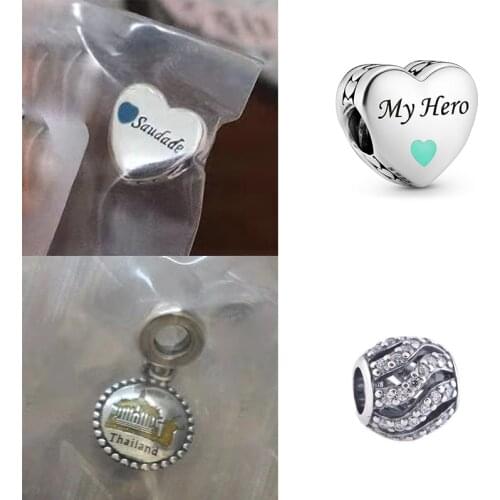 CHAMSS 2021 New High-quality And Exquisite My Hero, Saudade, Thai Bead Pendant, Classic Retro Jewelry For Ladies L Gifts