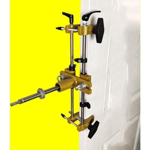 Solid Wood Door Opener Locksmith Woodworking Door Lock Mortiser Installation Mortising Jig Tool Wood Slotting Machine